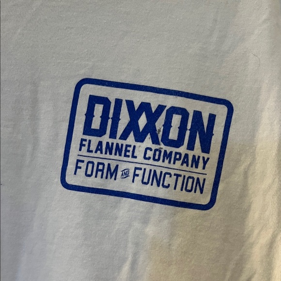 DIXXON White and Blue Graphic Tee - Picture 2 of 3